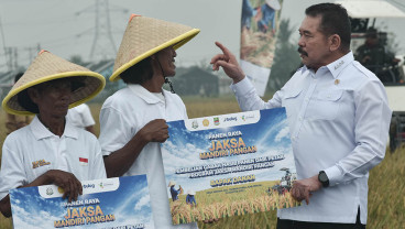 Panen Raya di Lahan Rampasan Negara