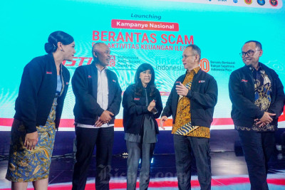 Peluncuran Kampanye Nasional Berantas Scam dan Aktivitas Keuangan Ilegal