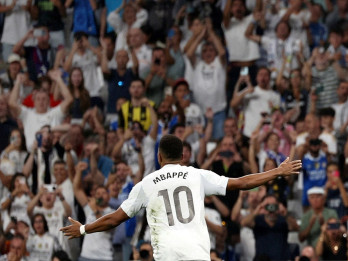 Real Madrid Tekuk Osasuna Berkat Gol Kylian Mbappe