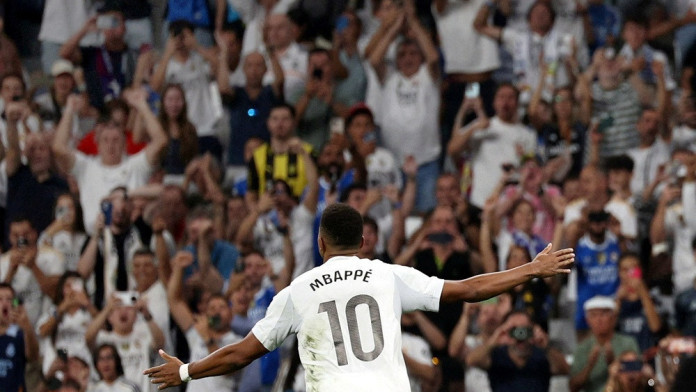 Real Madrid Tekuk Osasuna Berkat Gol Kylian Mbappe