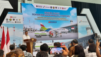 Pelita Air Resmi Coba Tenggak Bioavtur Minyak Jelantah di Rute Jakarta-Bali