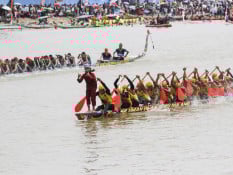 Wapres tinjau Festival Pacu Jalur Riau
