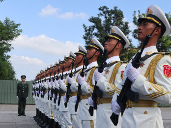Latihan PLA China Jelang Parade Miiter
