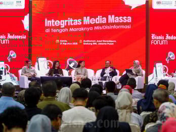 Bisnis Indonesia Forum Bertema Integritas Media Massa di Tengah Maraknya Mis/Disinformasi