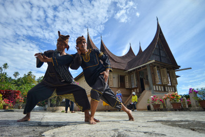 Atraksi Silek Tuo Nagari Sungai Batang