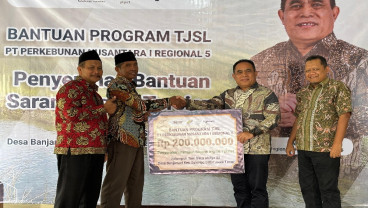 Dukung Ketahanan Pangan, PTPN I Regional 5 Bangun Irigasi Bantu Petani