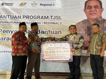 Dukung Ketahanan Pangan, PTPN I Regional 5 Bangun Irigasi Bantu Petani