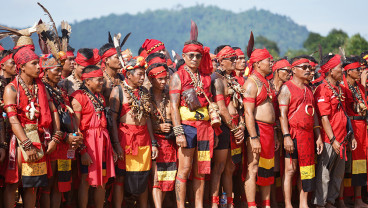 Pasukan Merah TBBR Minta Dibangunkan Rumah Adat