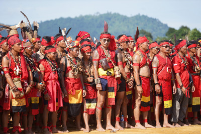 Pasukan Merah TBBR Minta Dibangunkan Rumah Adat
