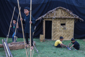 Festival Dolanan Tradisional Anak di Kota Serang