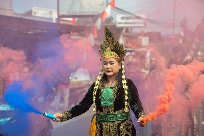 Ribuan Warga Meriahkan Kirab Budaya Nusantara di Sleman, Angkat Tradisi dan Persatuan