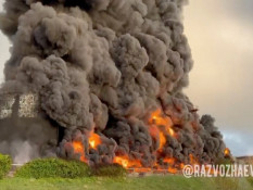 Drone Ukraina Hantam PLTN Milik Rusia, Picu Kebakaran Hebat