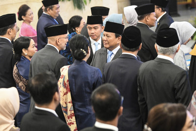 Presiden Prabowo Lantik Wakil Ketua MA, Pejabat Tinggi dan Dubes