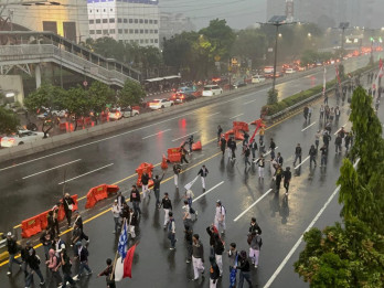 Kondisi Terkini Aksi Demonstrasi DPR 25 Agustus 2025 Setelah Sempat Ricuh