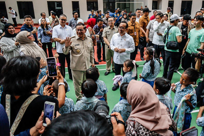 Penyerahan Kunci Hunian Rusunawa PIK Pulogadung
