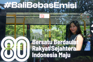 Menuju Transportasi Ramah Lingkungan, Bali Uji Coba Bus Listrik