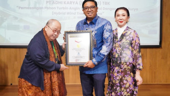 Pasang Hybrid Wind Tree di Jalan Tol, Jasa Marga Sabet Penghargaan MURI