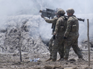 Tentara Amerika Latihan Penembakan Rudal Jarak Dekat Super Garuda Shield 2025