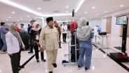 Resmikan RS PON, Prabowo Cerita Otaknya Pernah Diketok Prof. Mardjono