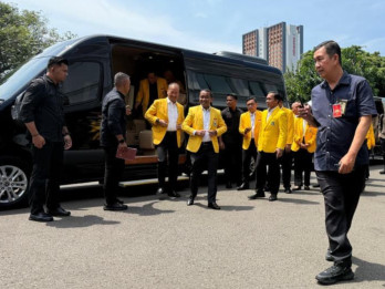 Jelang Munaslub, Bahlil dan Pengurus Golkar Temui Prabowo di Istana