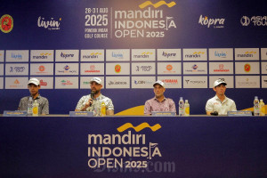 Mandiri Indonesia Open 2025 Hadirkan 150 Pegolf, Perebutkan Hadiah Total US$500.000