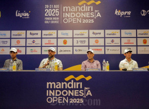 Mandiri Indonesia Open 2025 Hadirkan 150 Pegolf, Perebutkan Hadiah Total US$500.000