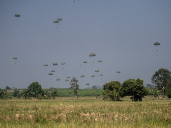 Latihan Airborne Operations Super Garuda Shield 2025