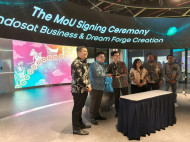 Indosat dan Dream Forge Creation Perkuat Bisnis Pengembangan dan Distribusi Gim