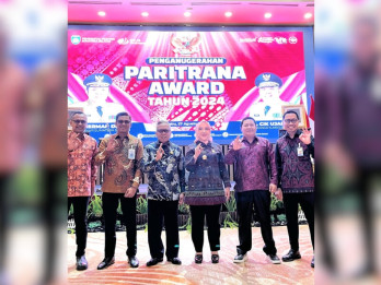 Bank Sumsel Babel Raih Juara 1 Paritrana Award 2024 Tingkat Sumsel
