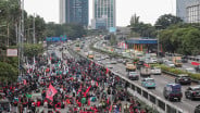 Ada Demo Buruh di DPR, Jasa Marga Tutup Akses Keluar Tol Slipi