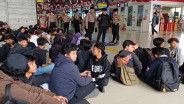 Polisi Ciduk Puluhan Pelajar di Stasiun Palmerah, Dihalau Tak Ikut Demo?