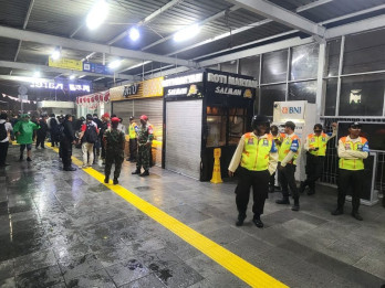 Stasiun Karet Ditutup Akibat Demo, KAI Commuter Alihkan Penumpang ke BNI City & Sudirman