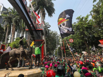 Ini Foto Kerusuhan di Mako Brimob, Pendemo Marah Ditembaki Gas Air Mata