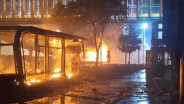 Massa Bakar Halte Transjakarta Polda Metro, MRT Jakarta Setop Layanan