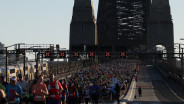 Pecah Rekor, 35.000 Pelari Ikuti Sydney Marathon