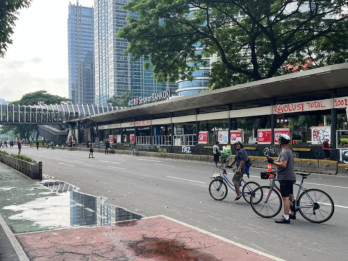 CFD Jakarta Tak Seramai Biasa, Bayang-Bayang Fasum Hangus Bikin Was-was