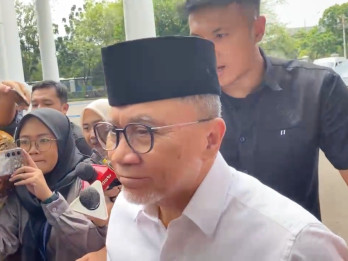 Zulhas dan Bahlil Hadiri Pertemuan di Istana, Irit Bicara soal Isu DPR dan Polri