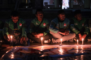 Aksi Solidaritas dan Doa Bersama Bagi Affan Kurniawan