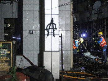 Markas Gegana di Kramat Raya Terbakar, Diduga Akibat Ulah Pemulung