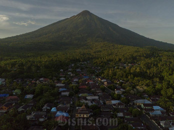 Gunung Gamalama Berada Pada Level II (Waspada)