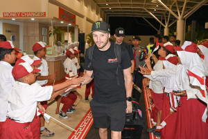 Kedatangan Pembalap MotoGP di Lombok