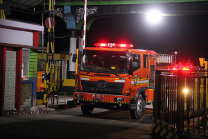Kebakaran Kilang Minyak Pertamina di Dumai