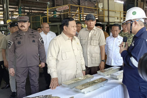 Penyerahan Barang Hasil Rampasan Negara Dari Kasus Timah Ilegal