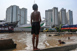 Banjir Rob di Pesisir Jakarta