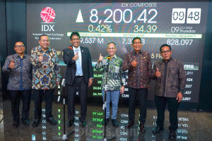 Menteri Keuangan Purbaya Yudhi Sadewa Kunjungi BEI