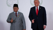 Momen Prabowo Minta bertemu dengan Putra Donald Trump di Sela KTT Gaza di Mesir