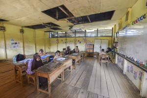 Tiga Dekade Tanpa Perubahan, Sekolah di Tanjung Jabung Timur Rusak dan Tak Layak Pakai