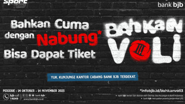 Nabung di Bank BJB Bisa Dapat Tiket Nonton Bahkan Voli 3 Vindes