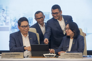 Penyaluran Kredit Bank Mandiri Tumbuh