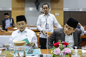 Menag Nasaruddin Umar Bahas Program 2026 dan Pembentukan Ditjen Pondok Pesantren dalam Raker dengan Komisi VIII DPR